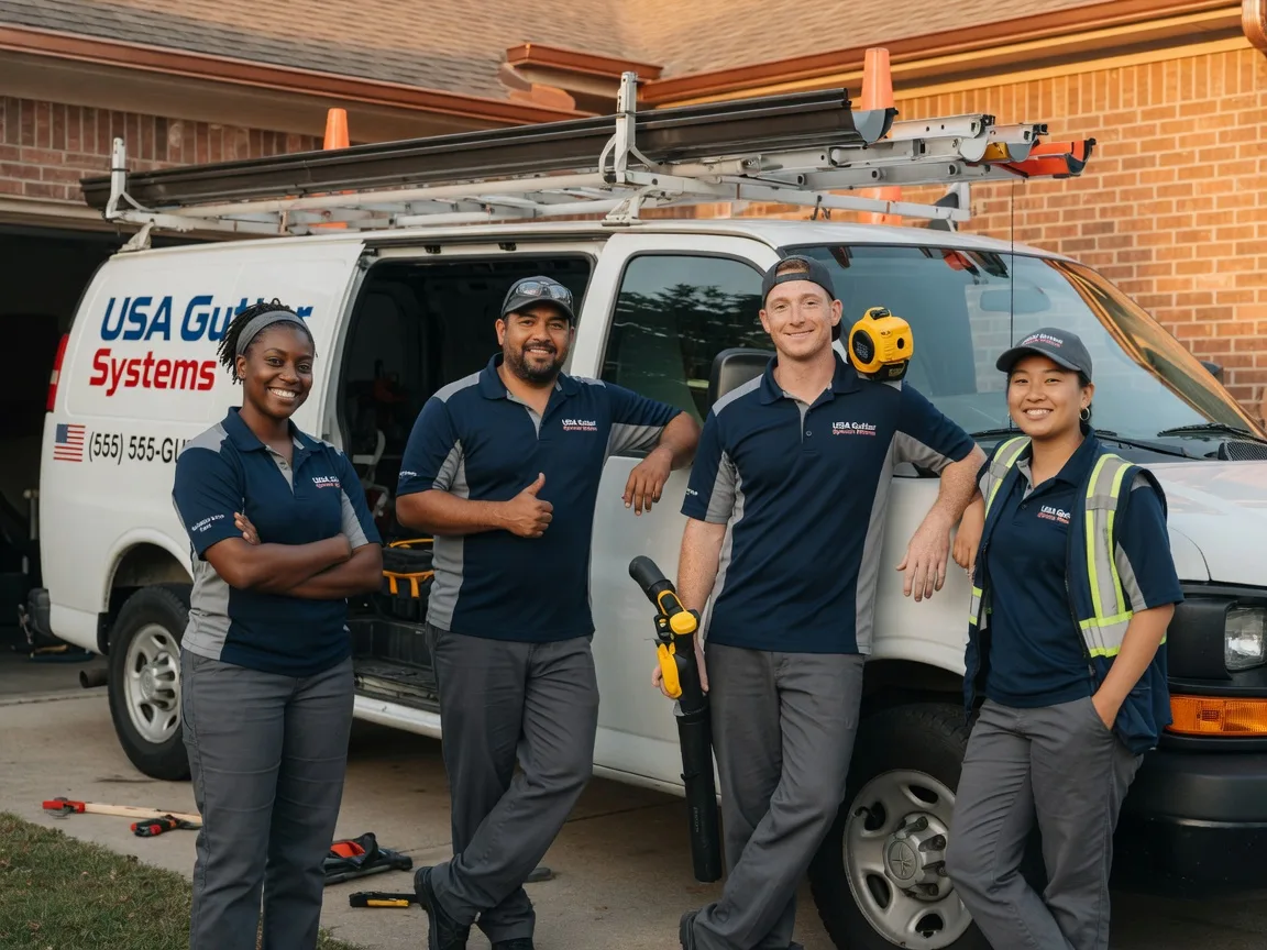 Gutter Installation company in Lequire, OK